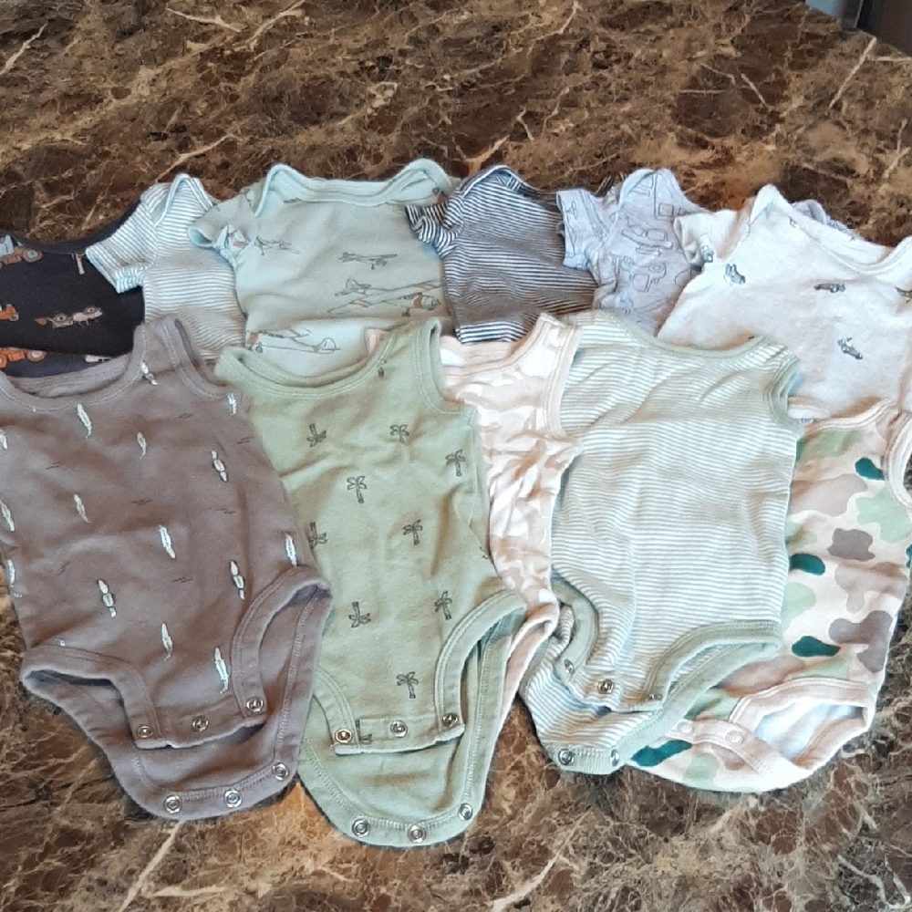 Carters Baby Bodysuit Lot